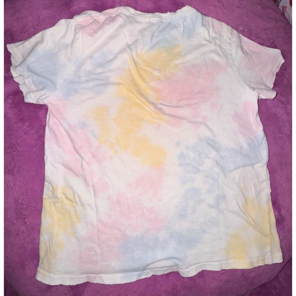 Junk Food Clothing White Tie-Dye David Bowie Carnegie Hall Tee - Picture 2 of 2